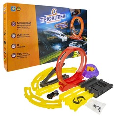 Машины 1 Toy Набор Трюк-трек Экстрим-парк с машинкой и аксессуаром