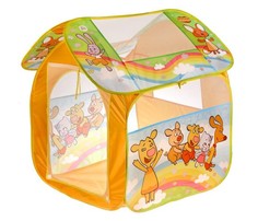 Игровые домики и палатки Играем вместе Палатка детская игровая Оранжевая корова GFA-OC-R