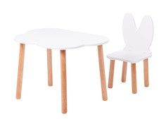 Детские столы и стулья Forest kids Набор детской мебели (стол и стул) Cloud and Bunny