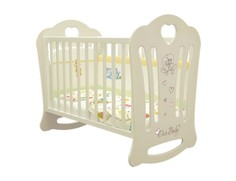 Детские кроватки Детская кроватка Можгинский лесокомбинат Laluca Шарлотта Птички без ящика