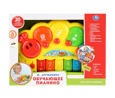 Музыкальные инструменты Музыкальный инструмент Умка Обучающее пианино Стихотворения М. Дружининой 20 потешек Umka