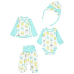 Комплекты на выписку Комплект на выписку Лапушка Лимончик (4 предмета)