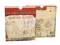 Настольные игры Правильные игры Настольная игра Загадка леонардо Quintis Fontis пятый ключ