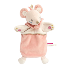 Ролевые игры Baby Nat by Doudou et Compagnie Игрушка на руку Мышка 25 см