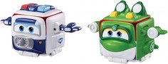 Роботы Super Wings Перевертыш Пол и Мира
