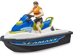 Игрушки для ванны Bruder Водный мотоцикл с фигуркой