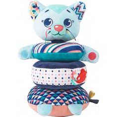 Развивающие игрушки Развивающая игрушка Happy Snail Пирамидка Котик Дарси