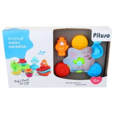 Игрушки для ванны Pituso Набор игрушек для ванной Забавные животные