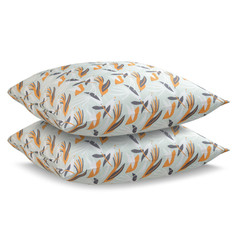 Наволочки Tkano Набор наволочек Birds of Nile Wild 70х70 2 шт.