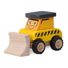 Деревянные игрушки Деревянная игрушка Wonderworld конструктор Бульдозер Miniworld