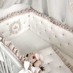 Бортики в кроватку Бортик в кроватку Krisfi прямоугольную Облако (4 подушки) 120х60 см