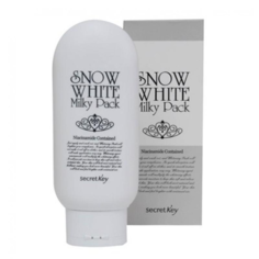 Косметика для мамы Secret Key Маска для лица и тела отбеливающая Snow White Milky Pack 200 мл