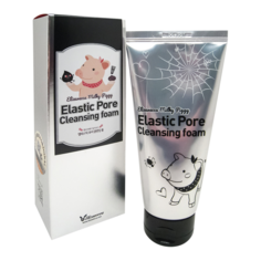 Косметика для мамы Elizavecca Пенка с древесным углем Milky Piggy Elastic Pore Cleansing Foam 120 мл