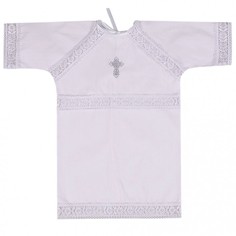 Крестильная одежда Ангелочки Крестильная рубашка универсальная поплин