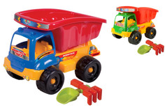 Машины Zarrin Toys Автомобиль Самосвал Mountain Truck + набор песочный