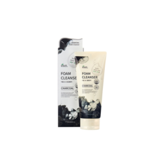 Косметика для мамы Ekel Пенка для умывания с экстрактом древесного угля Foam Cleanser Charcoal 180 мл