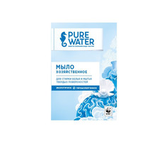 Бытовая химия Pure Water Мыло хозяйственное 175 г 4 шт.