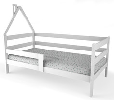Кровати для подростков Подростковая кровать Forest kids домик Pineta с бортиком 160х80