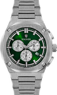 Швейцарские наручные мужские часы Wainer WA.10000G. Коллекция Wall Street