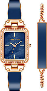 fashion наручные женские часы Anne Klein 3898NVST. Коллекция Box Set