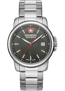Швейцарские наручные мужские часы Swiss military hanowa 06-5230.7.04.009. Коллекция Swiss Recruit II