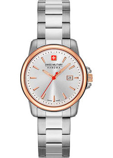 Швейцарские наручные женские часы Swiss military hanowa 06-7230.7.12.001. Коллекция Swiss Recruit Lady II