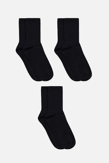 набор носков женских (3 пары) Набор носков высоких хлопковых базовых (3 пары) Befree