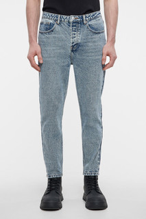 брюки джинсовые мужские Джинсы slim fit укороченные со средней посадкой Befree
