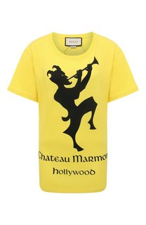 Хлопковая футболка Gucci