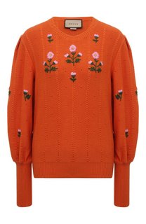 Пуловер из шерсти и хлопка Gucci