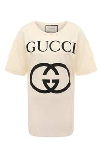 Хлопковая футболка Gucci