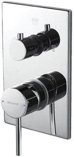 Смеситель встраиваемый в стену Bravat Arc (2-функц) (P69193C-2-ENG)