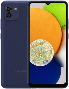 Смартфон Samsung Galaxy A03 3/32Gb (SM-A035FZBDSKZ) Blue