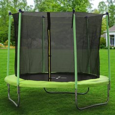 Игровой центр-батут 244х55 см, с защитной сеткой 150 см, 100 кг, FJ-8FT-2