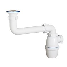 Сифон для мойки, бутылочный, 1" 1/2х40, полипропилен, Orio, К-4003