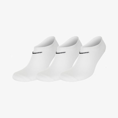 Носки короткие Nike Lightweight No-Show, 3 пары, Белый