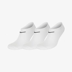 Носки низкие Nike Lightweight No-Show, 3 пары, Белый