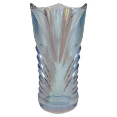 Вазы ваза GLASSTAR Васильковый 20см стекло