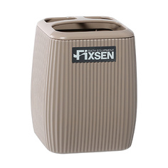 Стакан для зубных щеток FIXSEN Стакан для зубных щеток "BROWN"