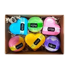 COSMEYA Бомбочки для ванн набор бурлящих шаров в подарочной упаковке