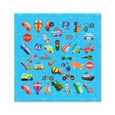 Настольная игра ГЕОДОМ Головоломка с дополненной реальностью Транспорт 320.25