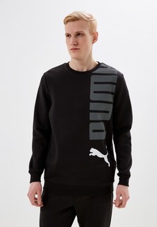 Свитшот PUMA ESS+ LOGO LAB Crew FL PUMA Black