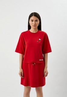 Платье и брошь Moschino 