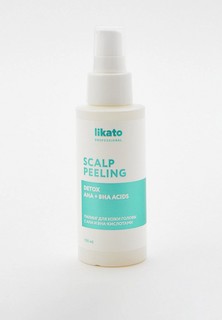Пилинг для кожи головы Likato Professional для кожи головы с АНА и ВНА кислотами LIKATO professional, 100 мл