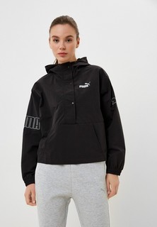 Куртка PUMA PUMA POWER Hooded 1/2 Zip Windbreaker PU