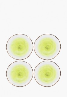 Набор тарелок Elan Gallery 4 шт., 18,2х18,2х2 см, Кантри