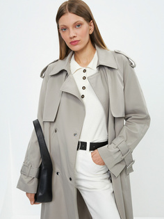 Плащ с поясом Zarina