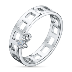 Кольцо из серебра с бриллиантом э0601кц12191020 ЭПЛ Даймонд