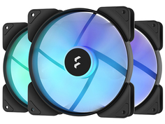 Вентилятор Fractal Design Aspect 14 RGB PWM 3-pack 140mm 500-1700rpm Black FD-F-AS1-1407
