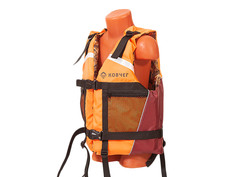 Спасательный жилет Ковчег Тритон двусторонний ТУ р.46-50 (M-L) Orange-Bordo-Camouflage